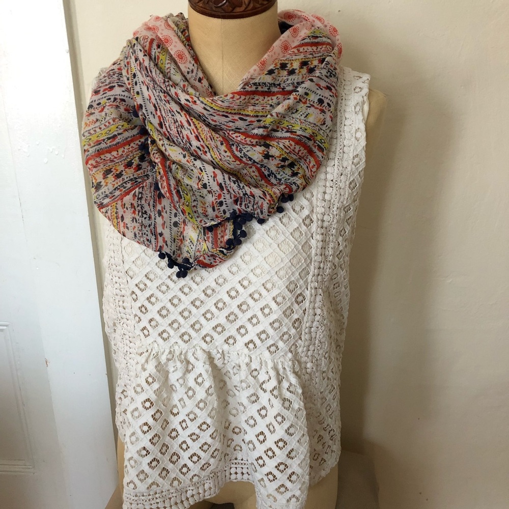 White Lace Banana Republic Eyelet Top